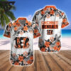 Cincinnati Bengals Tropical Bloom Hawaiian Shirt