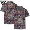 Cleveland Cavaliers Floral & Nature Patchwork Hawaiian Shirt