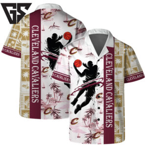 Cleveland Cavaliers Slam Dunk Island Hawaiian Shirt