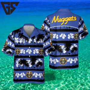 Denver Nuggets Beach Breeze Hawaiian Shirt