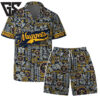 Denver Nuggets Polynesian Sunset Hawaiian Shirt
