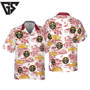 Denver Nuggets Retro Tropical Escape Hawaiian Shirt