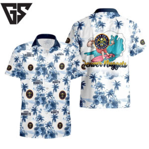 Denver Nuggets Surf’s Up Tropical Hawaiian Shirt Denver Nuggets Surf’s Up Tropical Hawaiian Shirt
