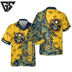 Denver Nuggets Tropical Breeze Hawaiian Shirt Denver Nuggets Tropical Breeze Hawaiian Shirt