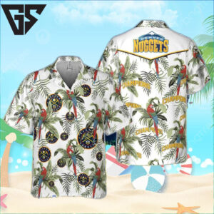 Denver Nuggets Tropical Champion Hawaiian Shirt Denver Nuggets Tropical Champion Hawaiian Shirt