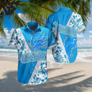 Detroit Lions Cheerleader Spirit Hawaiian Shirt Detroit Lions Cheerleader Spirit Hawaiian Shirt