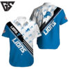 Detroit Lions Dynamic Stripes Hawaiian Shirt