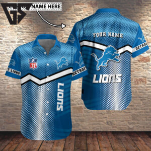 Detroit Lions Game Day Gradient Custom Shirt Detroit Lions Game Day Gradient Custom Shirt