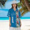 Detroit Lions Island Bloom Hawaiian Shirt