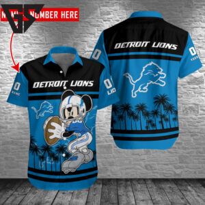 Detroit Lions Retro Player Custom Shirt