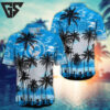 Detroit Lions Skyline Palms Hawaiian Shirt