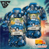 Detroit Lions Surf Wagon Hawaiian Shirt