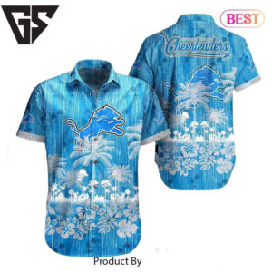 Detroit Lions Tropical Breeze Hawaiian Shirt Detroit Lions Tropical Breeze Hawaiian Shirt