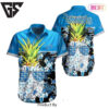 Detroit Lions Tropical Pineapple Burst Hawaiian Shirt
