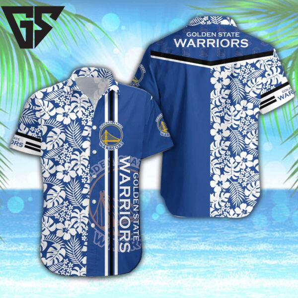Golden State Warriors Hibiscus Dream Hawaiian Shirt