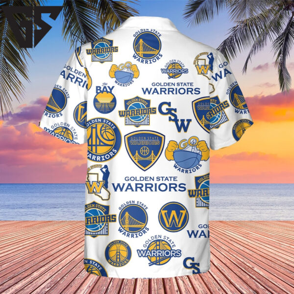 Golden State Warriors Iconic Bay Hawaiian Shirt