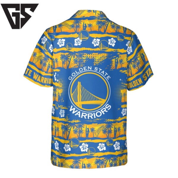 Golden State Warriors Island Breeze Hawaiian Shirt