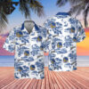 Golden State Warriors Sunset Paradise Hawaiian Shirt