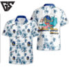 Golden State Warriors Surf & Palm Hawaiian Shirt
