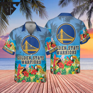 Golden State Warriors Tropical Toucan Hawaiian Shirt