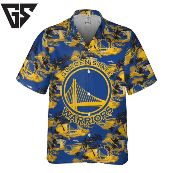 Golden State Warriors Tropical Vibes Hawaiian Shirt