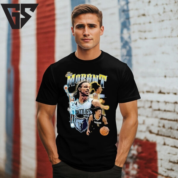 Ja Morant Memphis Grizzlies Nba Basketball Notorious 3 0 Player Vintage Bootleg Style T-Shirt