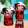 Kansas City Chiefs Beachside Palm Hawaiian Shirt
