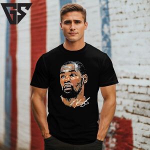 Kevin Durant Nba Big Face Player Signature Vintage T-Shirt