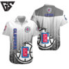 LA Clippers Court Wave Hawaiian Shirt