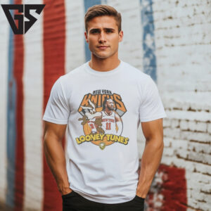 Looney Tunes X Nba Knicks New York Basketball T-Shirt Looney Tunes X Nba Knicks New York Basketball T-Shirt