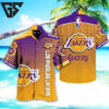 Los Angeles Lakers Dot Matrix Hawaiian Shirt