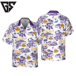Los Angeles Lakers Island Dreams Hawaiian Shirt Los Angeles Lakers Island Dreams Hawaiian Shirt