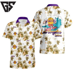 Los Angeles Lakers Surf Vibes Hawaiian Shirt Los Angeles Lakers Surf Vibes Hawaiian Shirt