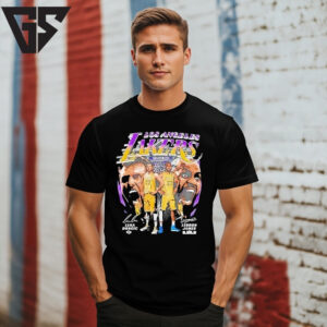 Luka Doncic And Lebron James Los Angeles Lakers Nba Basketball Graphic T-Shirt Luka Doncic And Lebron James Los Angeles Lakers Nba Basketball Graphic T-Shirt