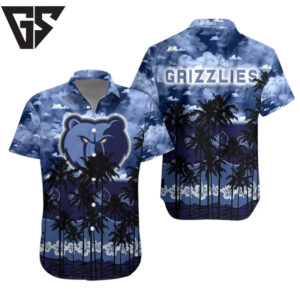 Memphis Grizzlies Coastal Breeze Hawaiian Shirt
