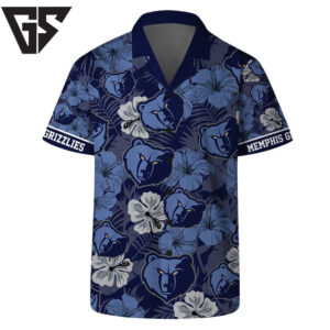 Memphis Grizzlies Floral Spirit Hawaiian Shirt