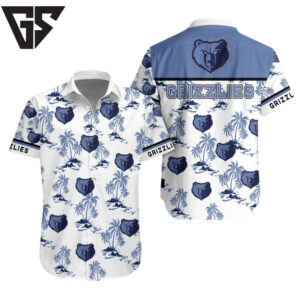 Memphis Grizzlies Palm Paradise Hawaiian Shirt