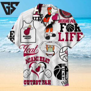 Miami Heat Fan Spirit Hawaiian Shirt Miami Heat Fan Spirit Hawaiian Shirt