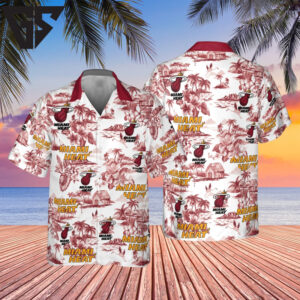 Miami Heat Island Escape Hawaiian Shirt Miami Heat Island Escape Hawaiian Shirt