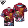 Miami Heat Tropical Tiki Hawaiian Shirt