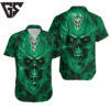 Milwaukee Bucks Skull Smoke Hawaiian Shirt