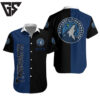 Minnesota Timberwolves Split Design Hawaiian Shirt