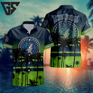 Minnesota Timberwolves Sunset Vibes Hawaiian Shirt Minnesota Timberwolves Sunset Vibes Hawaiian Shirt