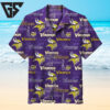 Minnesota Vikings All-Over Logo Hawaiian Shirt