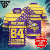 Minnesota Vikings All-Star Custom Jersey Hawaiian Shirt