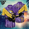 Minnesota Vikings Bold Stripes Hawaiian Shirt