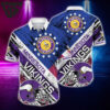 Minnesota Vikings Fierce Shark Hawaiian Shirt