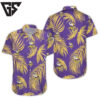 Minnesota Vikings Golden Palm Breeze Hawaiian Shirt