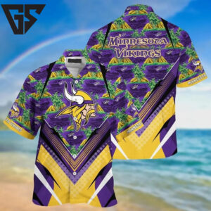 Minnesota Vikings Island Breeze Hawaiian Shirt Minnesota Vikings Island Breeze Hawaiian Shirt
