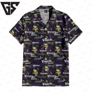 Minnesota Vikings Norse Legend Hawaiian Shirt Minnesota Vikings Norse Legend Hawaiian Shirt
